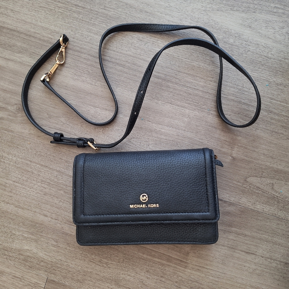 Michael Kors Black Leather Wallet